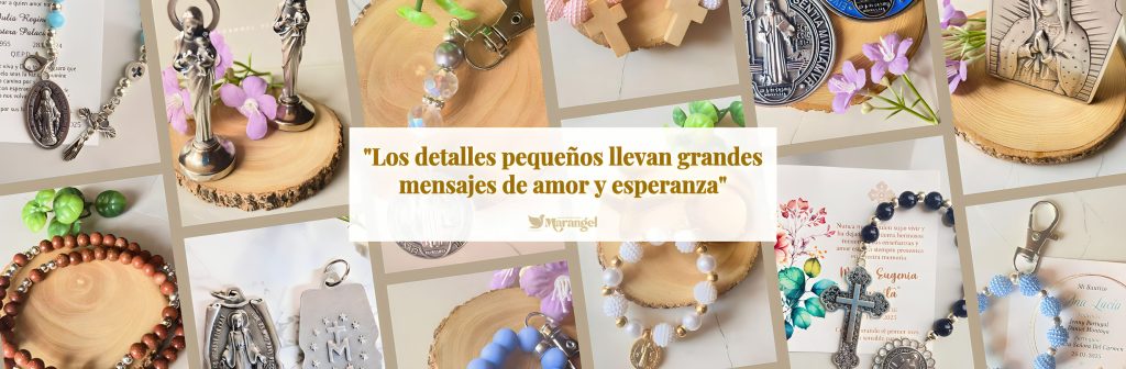 venta de rosarios dijes san benito cruces