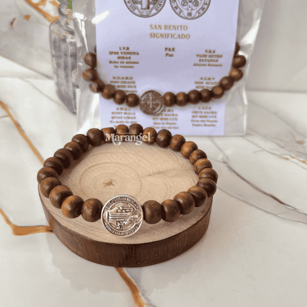 pulsera devocional San Benito protección Lima