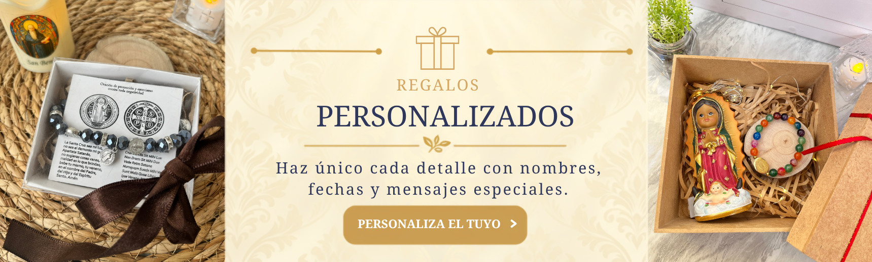regalo cumpleaños persona devota San Benito