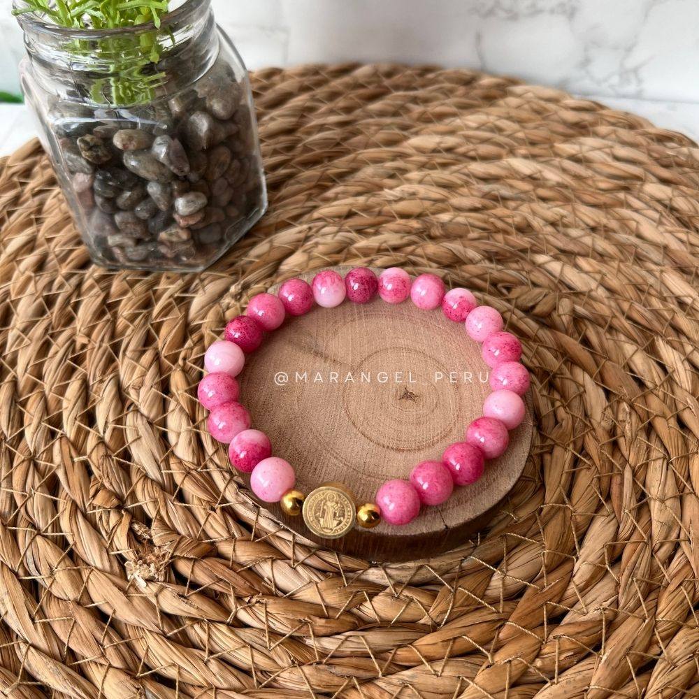 regalo religioso pulsera San Benito
