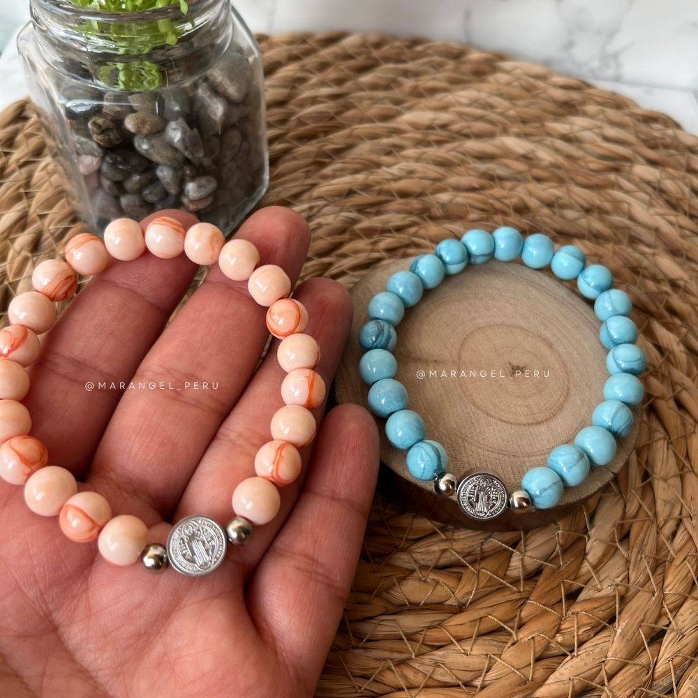 pulsera San Benito hombre