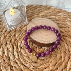 pulsera amatista piedra natural